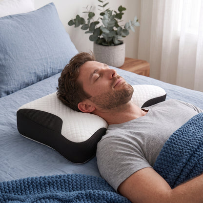 Ergonomisches Wellen-Nackenkissen
