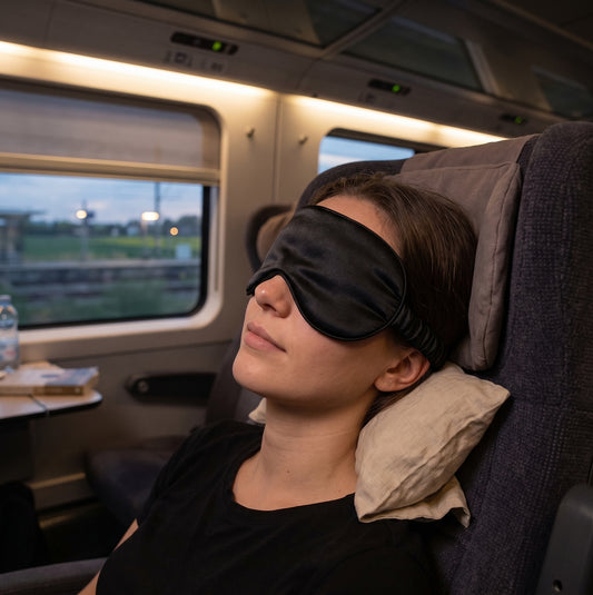 Premium Seiden Schlafmaske